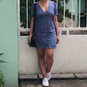 Chambray summer dress ref